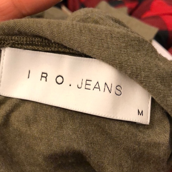 NWT $210 IRO Jeans Dress Mockneck - Picture 3 of 3